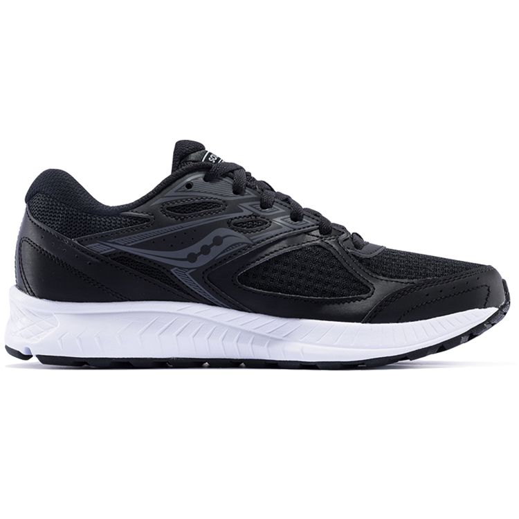 SAUCONY Cohesion 13 Mesh Casual Low Top Running Shoes Men Sneaker Black White S20559-1