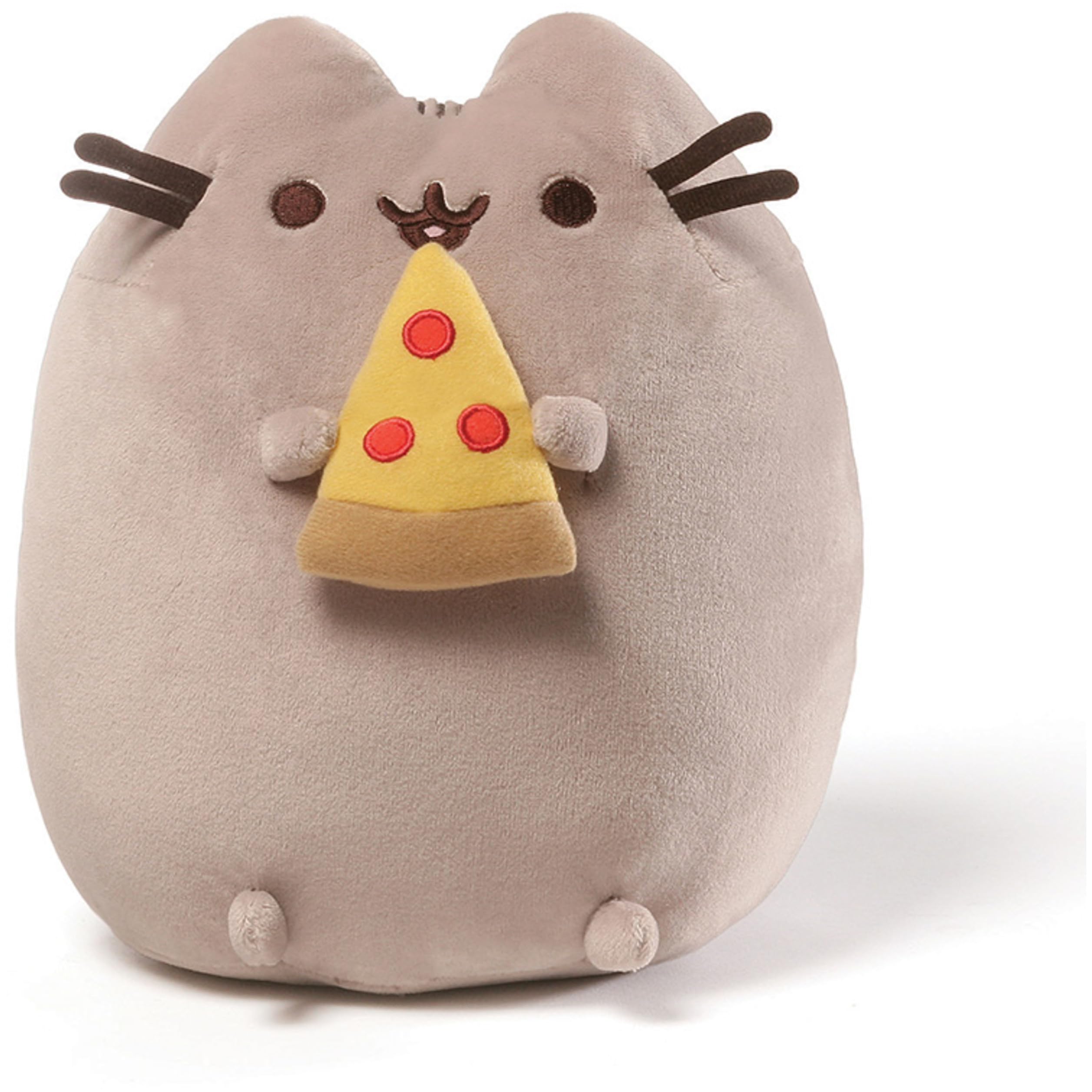 Плюшевая игрушка GUND Кот Пушин с пиццей 9,5  №4058937
