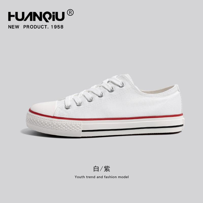 

Глобальные универсальные высокие парусиновые кеды весна девушка новая мода маленькие белые туфли студент пара платформа спортивные кеды 40