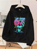 Boys' Christmas GiftChildren Hoodie Cartoon Print Six Seven Bruh 67 Casual Long Sleeve Hooded Sweatshirt Spring & Fall Pullover