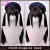 Double Ponytail Synthetic Wig For Women Lolita Clip-on Style Double Ponytail Wig Suitable For Role Playing Christmas Halloween