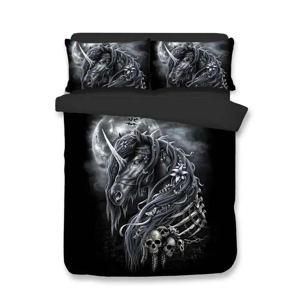 Cartone Animato Gioco Carino Aphmau con Ali Set Letto Ragazzi Ragazze Misura Singola Queen King Copripiumino Federa Letto ragazzi Adulti