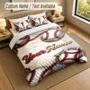 Decorative Artwork Theme Personalized 3Pcs Bedding Set Custom Text & Name 1 Sheet 2 Pillowcases Household Bedding 1pc