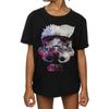 STAR WARS Girls Stormtrooper Floral Helmet Cotton T-Shirt