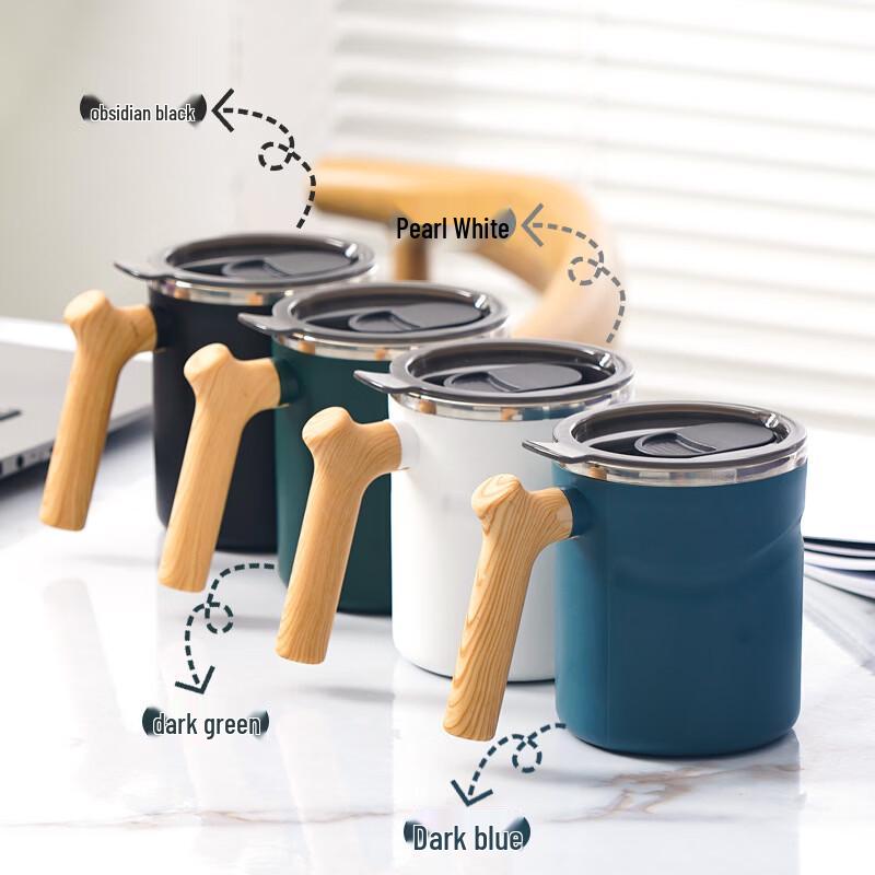 Ruhan Insulated Stainless Steel Coffee Mug with Lid