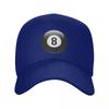 Custom Classic Unisex Hot Game Pool Billiard  Ball Baseball Cap Adult Adjustable Dad Hat for Unisex Women Sports Snapback Hats