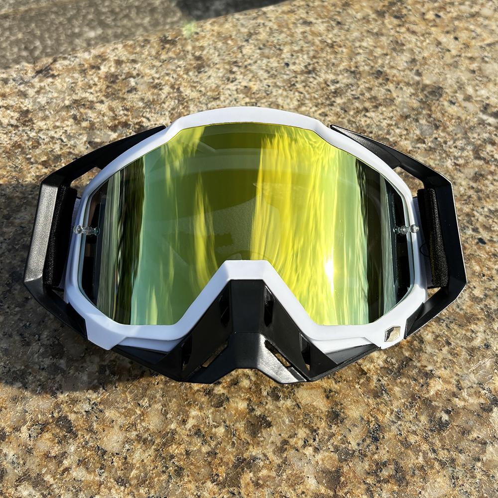 100 Off-road Goggles Motocross Glasses Motorcycle Sunglasses Man MTB ATV Mask Windproof Protection Skiing Cycling Racing Goggles