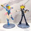 20CM BANDAI Anime Game Yu-Gi-Oh! Duel Monsters Atem Figure Battle Light Series Dark Magician Girl Model Toy Doll Action Figure