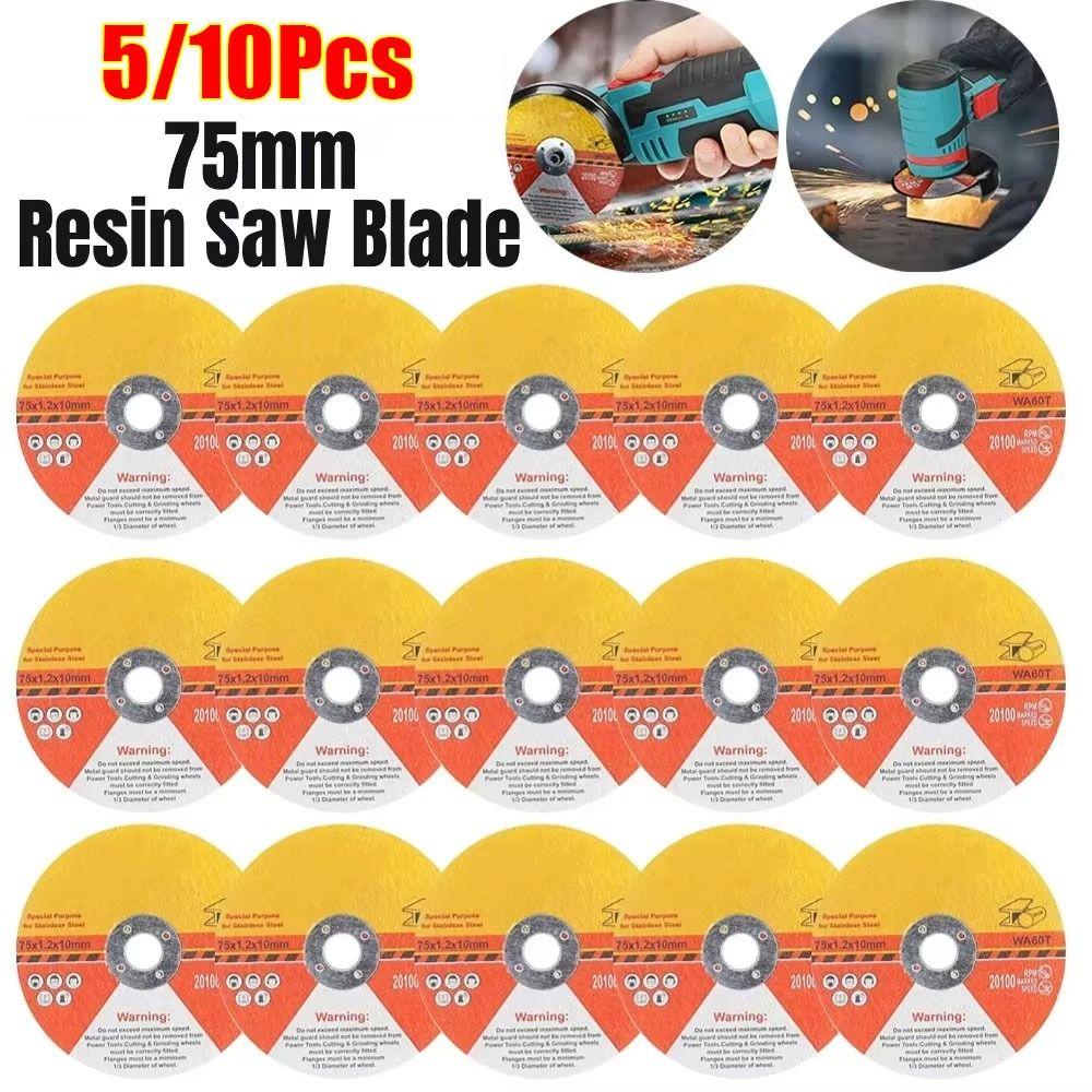 5/10Pcs Tile Marble Cutting Resin Grinding Disc Polishing Sheet  For 12V Mini Angle Grinder
