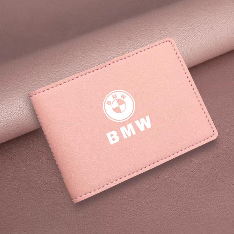 Ultra-Thin Car Driver License Bag ID Card Leather Cover For BMW X1 X2 X3 X5 X4 X6 X7 G30 G20 G32 G11 G12 F40 F30 F20 F10 F34 F07 msvc59