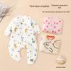 2025 A/W Baby Anti-Kick Pure Cotton Sleep Bag - Thick, Warm, Split-Leg Pajamas