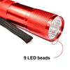 Uv Flashlight Uv Light Flashlight 395Nm Black Light Flashlight Mini Blacklight Torch For Uv Resin Glue Curing Pet Urine Stain