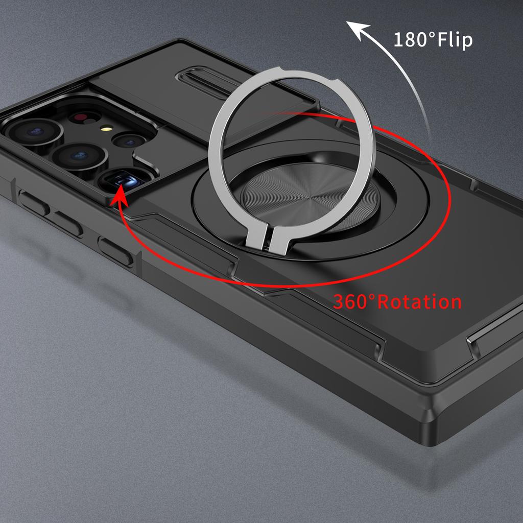 Fingerring-Halter Starke Magnetische Hülle für Samsung Galaxy S25 Ultra S22 S26 Plus S23 S24 Ultra A17 5G A56 A16 A15 A36 A26