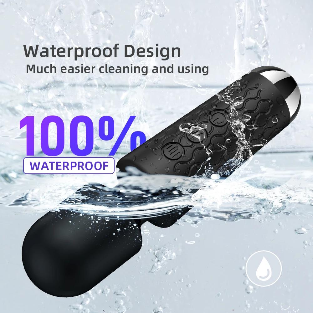 Powerful Wand Massager Adult Sex Toy Wholesale Strong Vibration Full Body USB Rechargeable Electric Massager for Women Couples
