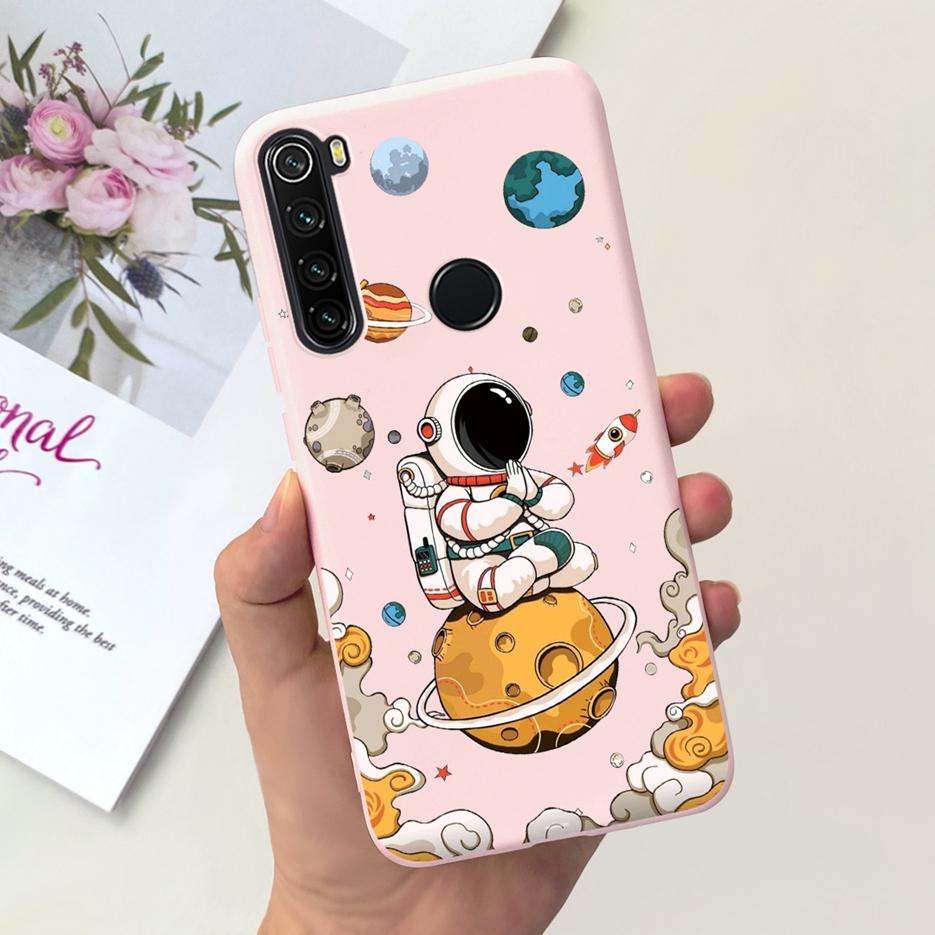 For Xiaomi Redmi Note 8 Case Redmi Note 8T Cute Astronaurts Cartoon Cover Soft TPU Phone Case For Redmi Note 8 Pro Note8 T Shell