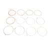12 Pcs Acoustic Guitar Strings 12?52 Gauge Phosphor Bronze PU Coating Guitar Strings R12