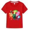 100% Cotton New Children Clothing Girls Russian Cartoon The Fixies T Shirt Funny Baby Boys Summer Tops Short Sleeve Kids T-shirt
