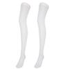 Varicose Vein Stockings Anti Slip Blood Clots Compression Socks Health Care Stockings(blanc M)