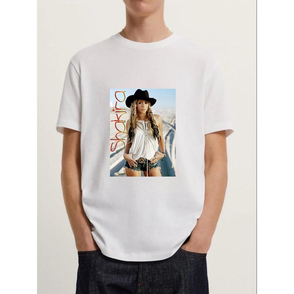Shakira World Tour TShirt Mens Unisex White All Sizes Fan Gift S