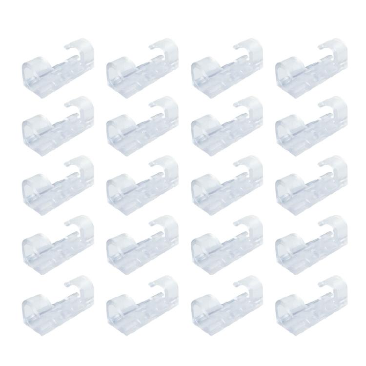Self Adhesive Cable Organizers Wire Clamp Manager for Secure and Clean Wire Management Home or Work