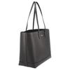 Burberry Letter Logo Open Closure Design Leather Tote Bag Women Tote Bags Black 80840391