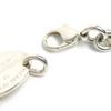 Great TIFFANY&Co. Necklace oval tag choker Silver SV925 mens Used