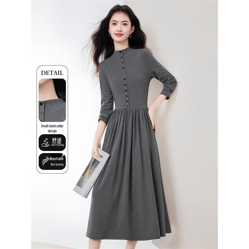 

Women s A-Line Knit Midi Dress L