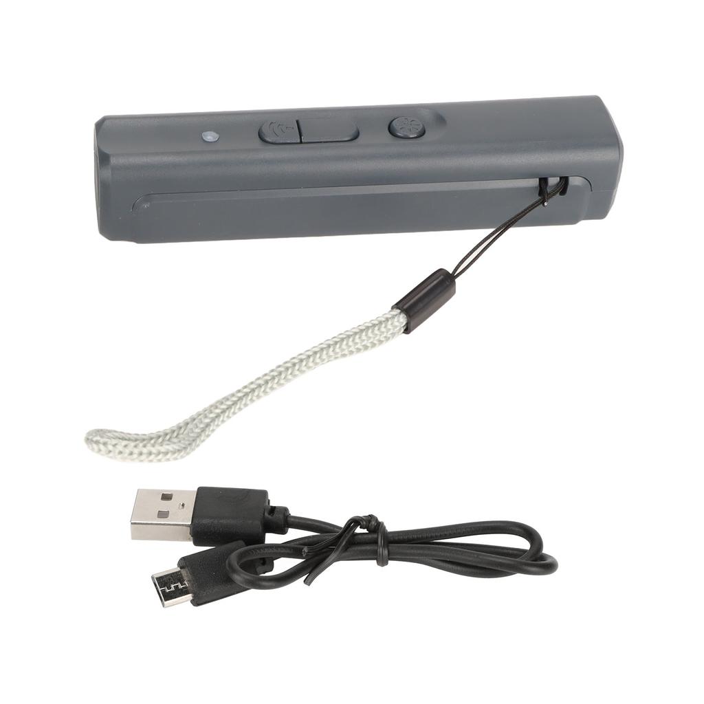 Ultrasonic Bark Control Device Rechargeable Handheld Dog Bark Deterrent Devices with UV Violet