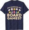 Coole Brettspiele für Männer Frauen Spiel Nerd Gamer Schachliebhaber T-Shirt Sommer Unisex Lässig Baumwolle Streetwear Atmungsaktives T-Shirt
