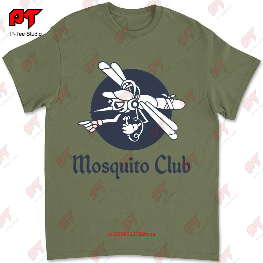 Vintage Buzz Rickson T Shirt Us Air Force Mosquito Club Size 3IC7