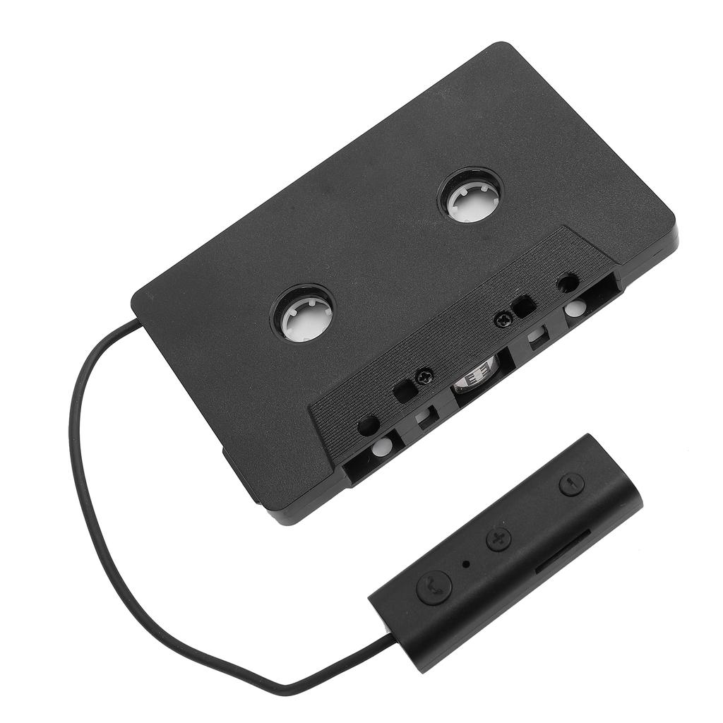 Bluetooth 5.0 Car Cassette Converter 4 Channel Car Cassette Tape Adapter Sound Receiver Plug and Play with USB Cable