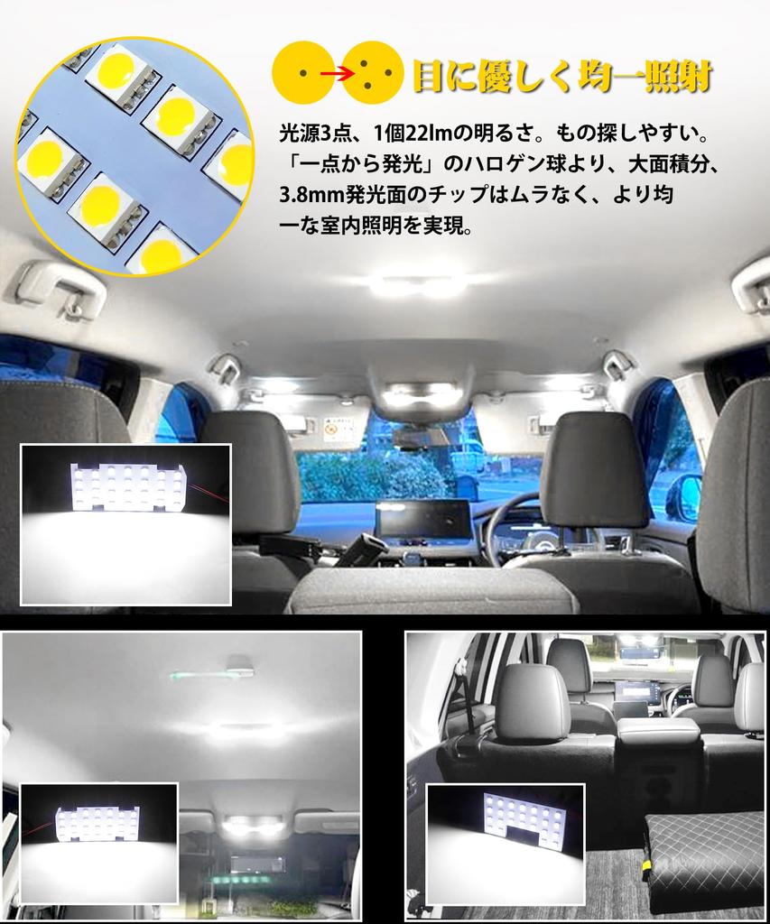 SINMAIT FUSO LED Room for Mitsubishi 6000k from April Custom Custom Room Lamp LED Interior Easy Tools Japanese Instruction Manual Lamp, 24V, FUSO,
