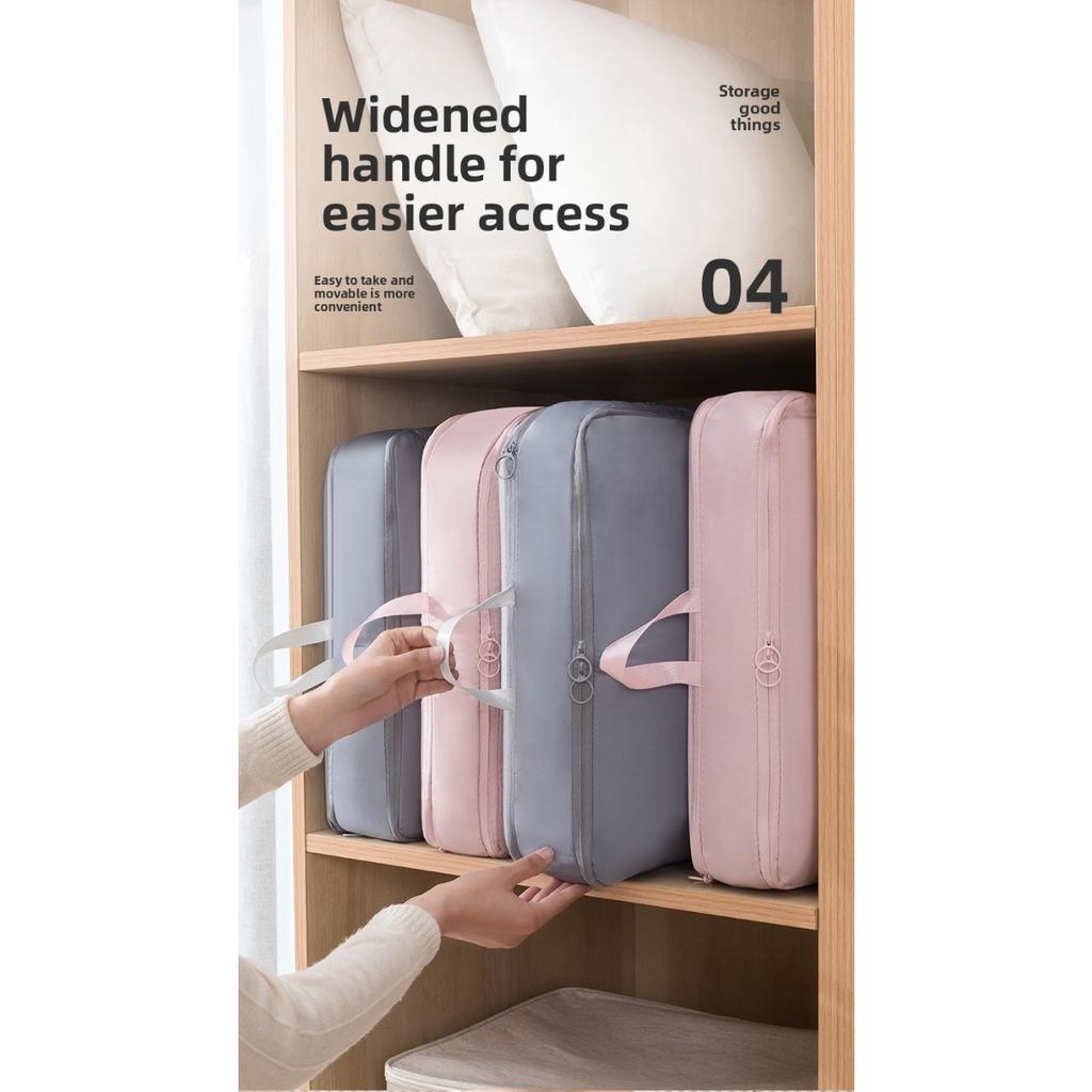 Super Large Capacity Multifunctional Compression Storage Bag, Suitable for Bedding, Down Comforters and Clothing, Moving, Bedroom, Dormitory