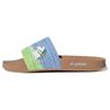 Moomin x Adilette Sandalia de Corcho Moomintroll Zapatillas de Mujer Azul Azul-Fusión Goma ID4207