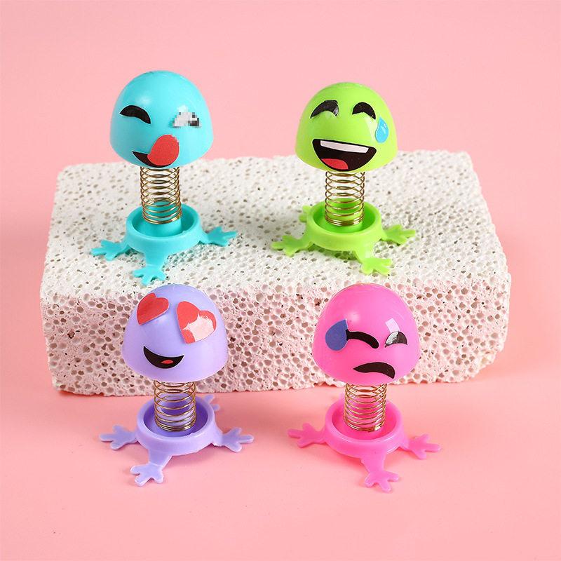 Spring Man Emoticon Toy - Creative Gift for Kids and Student Rewards