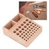 With Grooves Leather Craft Tool Holder 46 Holes Leather Holder Tool  Crafting Organizer