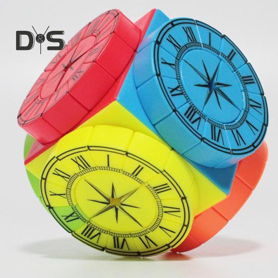 Time Machine Speed Cube UV Tisk Bez nálepek Číslovaná kostka Trénink koncentrace Přenosná Děti Dospělí Začátečníci Vzdělávací Puzzle Kostka Hračka