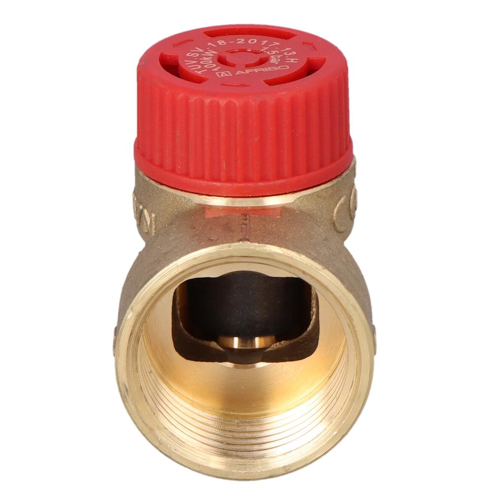 MS Safety Valve 3/4 Inch X 1 Inch, 1.5 Bar for Central Heating Installations