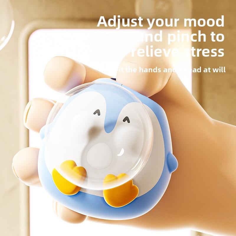 Creative Stress Reliever with Slow Rebound Cute Release Toys for Squeezing Playing Blowing Bubbles Ornaments Gifts