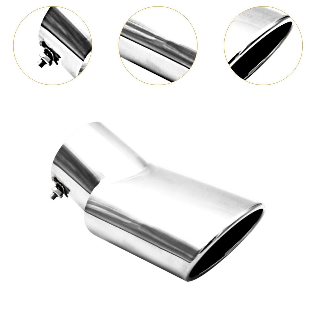 Generic Car Exhaust Muffler Tailpipe Tip Modification Accessory Easy