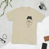 Not Today Cute Cat Unisexs T Shirt Funny Tee Shirt Short Sleeve Round Collar TShirt Pure Cotton Summer Clothes