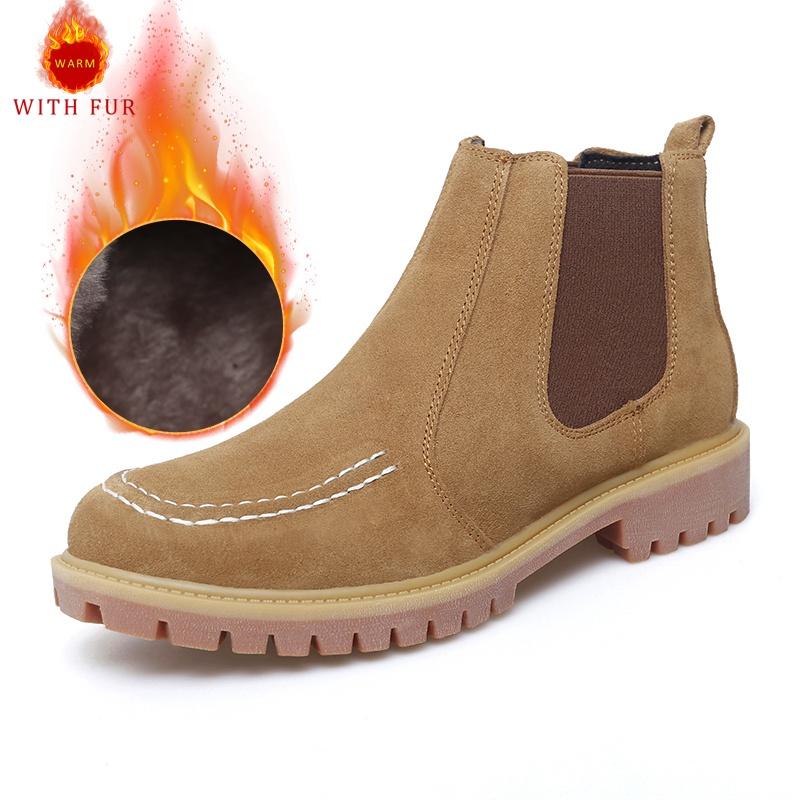 

Модная осенне-зимняя повседневная мужская обувь, новый модный британский дизайн, стиль для отдыха на природе, для бизнеса, вечеринок, качественные ботинки цвета хаки 47