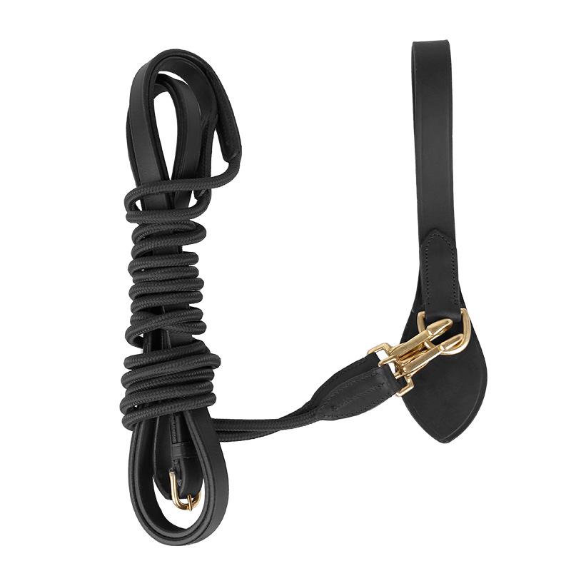 Cowhide Horse Training Reins - Equestrian Tack & Equipment