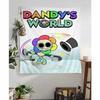 Game DDandys World Anime Tapestry Hanging Tarot Hippie Wall Rugs Dorm Home Decor