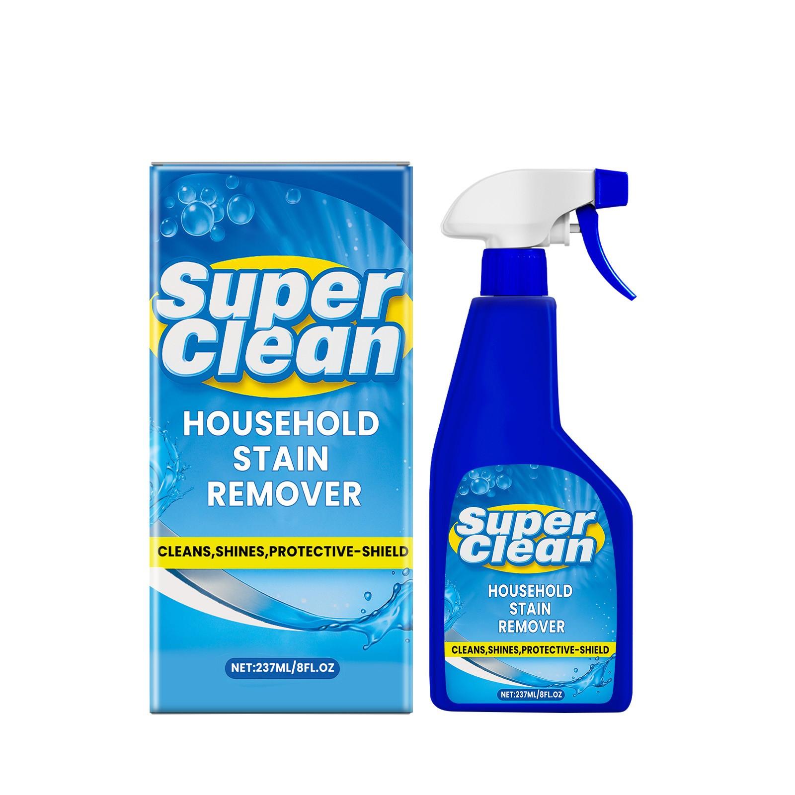 

Пятновыводитель,Спрей-пятновыводитель,Мощный очиститель,Быстрая очистка для ванной комнаты,кухни и улицы,Длительная яркость(237мл) One Size синий