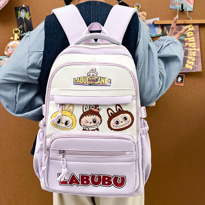 New High-value Schoolbag, Primary School Schoolbag, Large-capacity Junior High School Student, High School Student Backpack, Burden Reduction Backpack