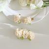 Mini Fairy Duckbill Clip Cloth Bangs Clip Cute Orchid Flower Hair Clip  Summer