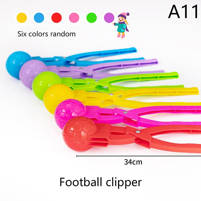 Clip per Fare Palle di Neve Bambini Esterno Inverno Neve Sabbia Stampo Strumento Giocattoli Sportivi