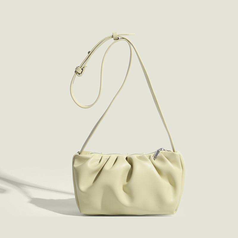 IELGY Женская розовая плиссированная сумка-облако — фото 3