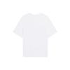 Li-Ning SS22 Solid Color Crew Neck Short Sleeve T-Shirt Unisex Tops White AHSS427-2